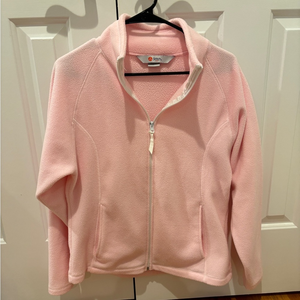 Pink cozy fleece